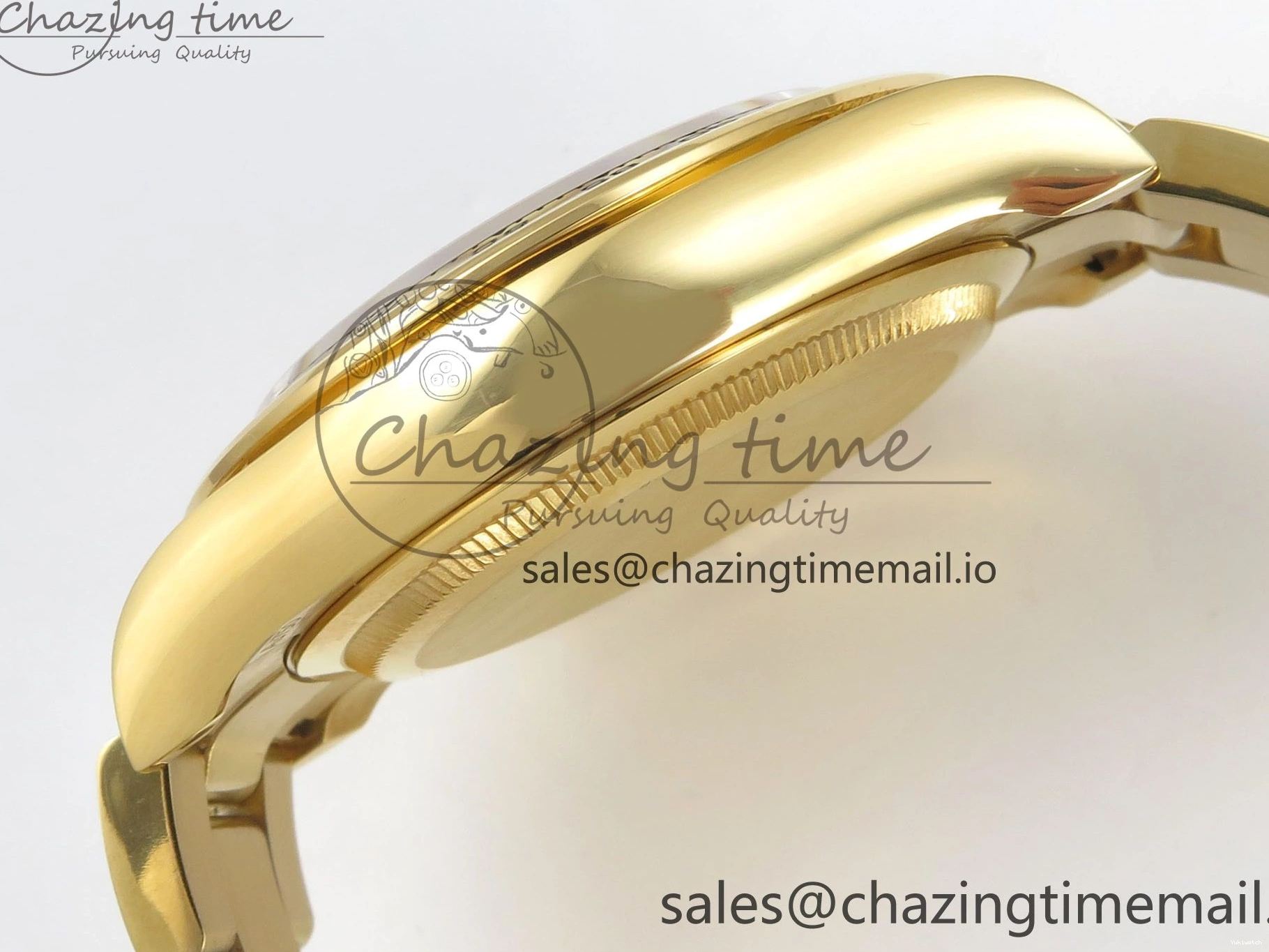 1:1 Edition V6（Gain YG Dial Weight） QF Daytona Best SH4131 Green On 126508 Markers Bracelet Stick 0105